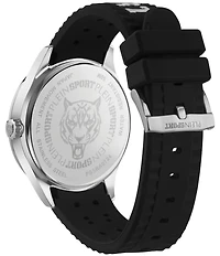 Philipp Plein Men's Lineman Analog Silicone Strap 45mm Watch