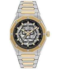 Philipp Plein Men's Plein Deluxe Automatic Stainless Steel Bracelet Watch