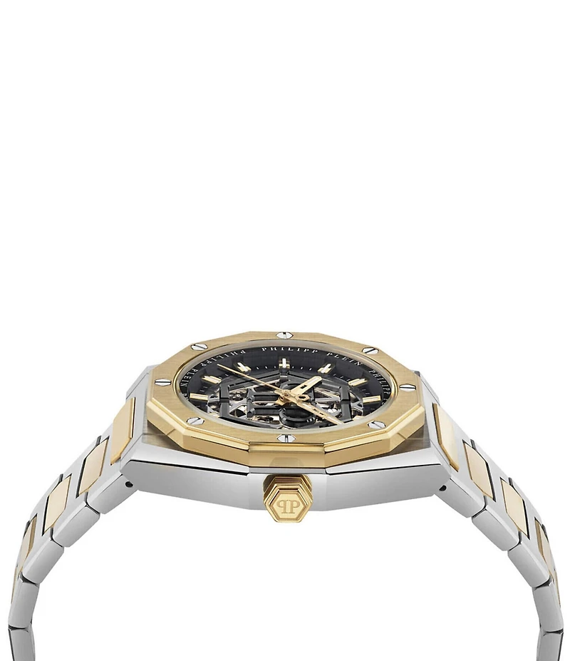 Philipp Plein Men's Plein Deluxe Automatic Stainless Steel Bracelet Watch