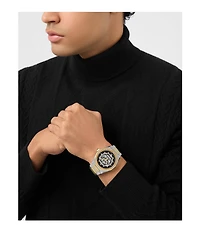 Philipp Plein Men's Plein Deluxe Automatic Stainless Steel Bracelet Watch