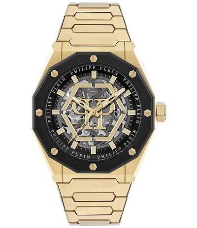 Philipp Plein Men's Plein Deluxe Automatic Stainless Steel Bracelet Watch