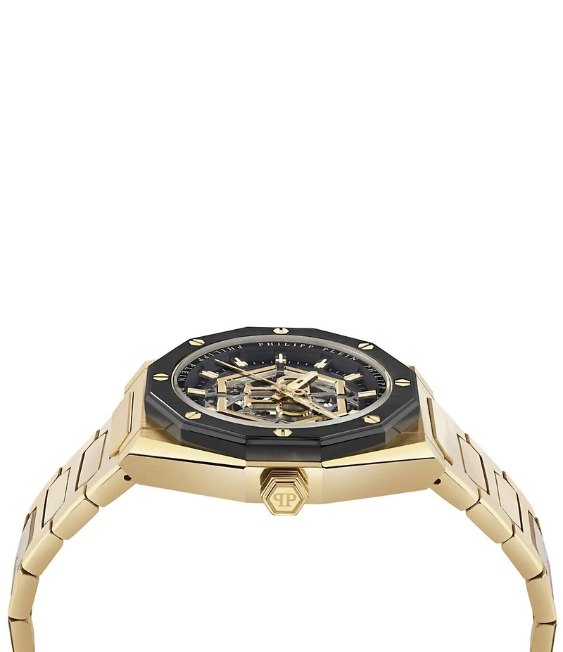 Philipp Plein Men's Plein Deluxe Automatic Stainless Steel Bracelet Watch
