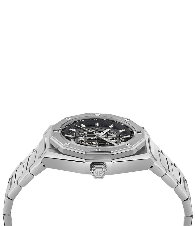 Philipp Plein Men's Plein Deluxe Automatic Stainless Steel Bracelet Watch