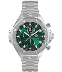 Philipp Plein Men's Plein Royal Chronograph Stainless Steel Bracelet Watch
