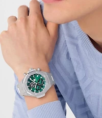 Philipp Plein Men's Plein Royal Chronograph Stainless Steel Bracelet Watch