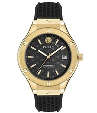 Philipp Plein Men's Plein Underdog Mechanical Automatic Silicone Strap Watch