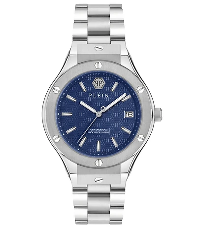 Philipp Plein Men's Plein Underdog Mechanical Automatic Stainless Steel Bracelet Watch