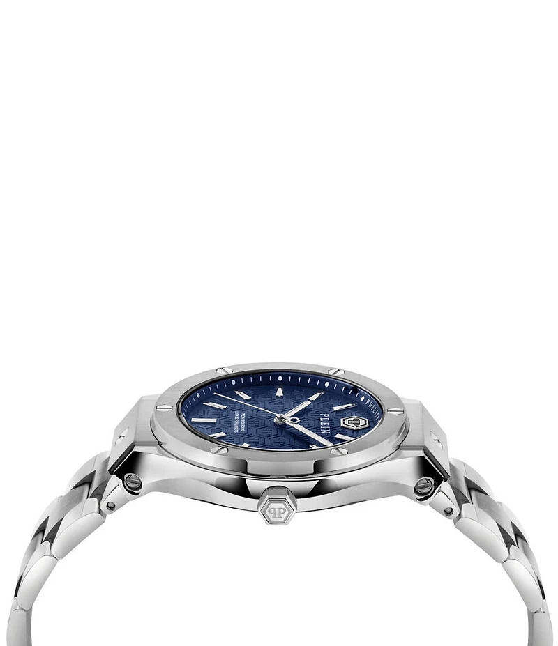 Philipp Plein Men's Plein Underdog Mechanical Automatic Stainless Steel Bracelet Watch