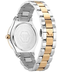 Philipp Plein Men's Plein Underdog Mechanical Automatic Two Tone Stainless Steel Bracelet Watch