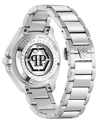 Philipp Plein Men's Skeleton Spectre Automatic Stainless Steel Bracelet Watch