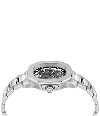 Philipp Plein Men's Skeleton Spectre Automatic Stainless Steel Bracelet Watch
