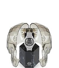 Philipp Plein Men's Skeleton Spectre Automatic Stainless Steel Bracelet Watch