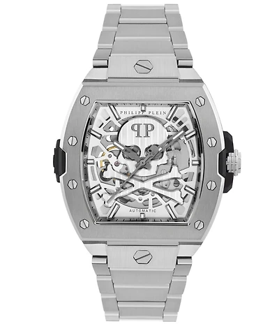 Philipp Plein Men's The Keleton 2.0 Automatic Stainless Steel Bracelet Watch