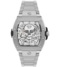 Philipp Plein Men's The Keleton 2.0 Automatic Stainless Steel Bracelet Watch
