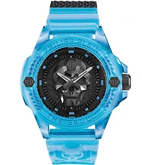 Philipp Plein Men's The Kull Scuba Duba Edition Analog Silicone Strap Watch