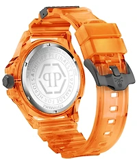 Philipp Plein Men's The Kull Scuba Duba Edition Analog Silicone Strap Watch