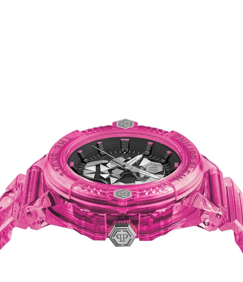 Philipp Plein Men's The Kull Scuba Duba Edition Analog Silicone Strap Watch