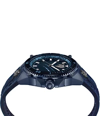 Philipp Plein Men's Thunder Force Analog Metal Silicone Strap Watch