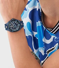 Philipp Plein Men's Thunder Force Analog Metal Silicone Strap Watch