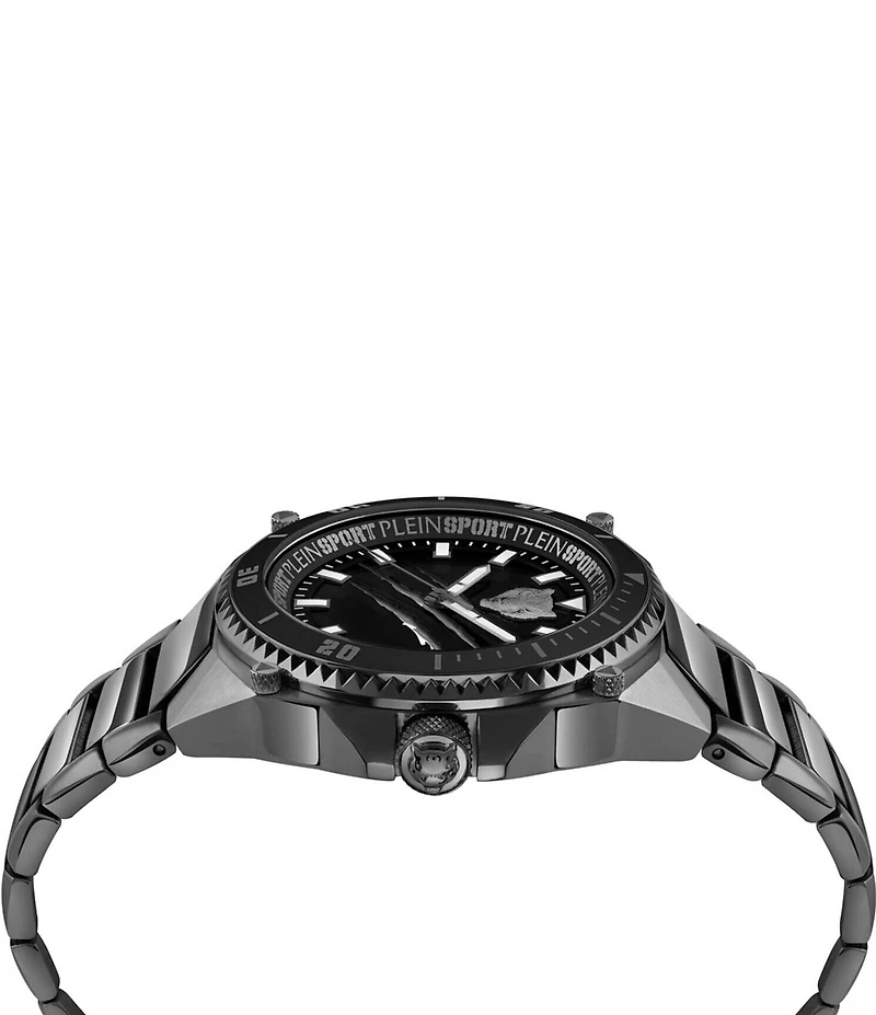Philipp Plein Men's Thunder Force Analog Stainless Steel Bracelet 47mm Watch