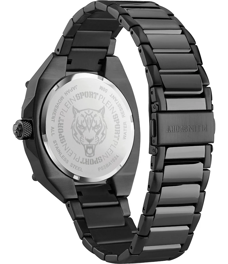 Philipp Plein Men's Thunder Force Analog Stainless Steel Bracelet 47mm Watch