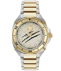 Philipp Plein Men's Thunder Force Analog Stainless Steel Bracelet 47mm Watch