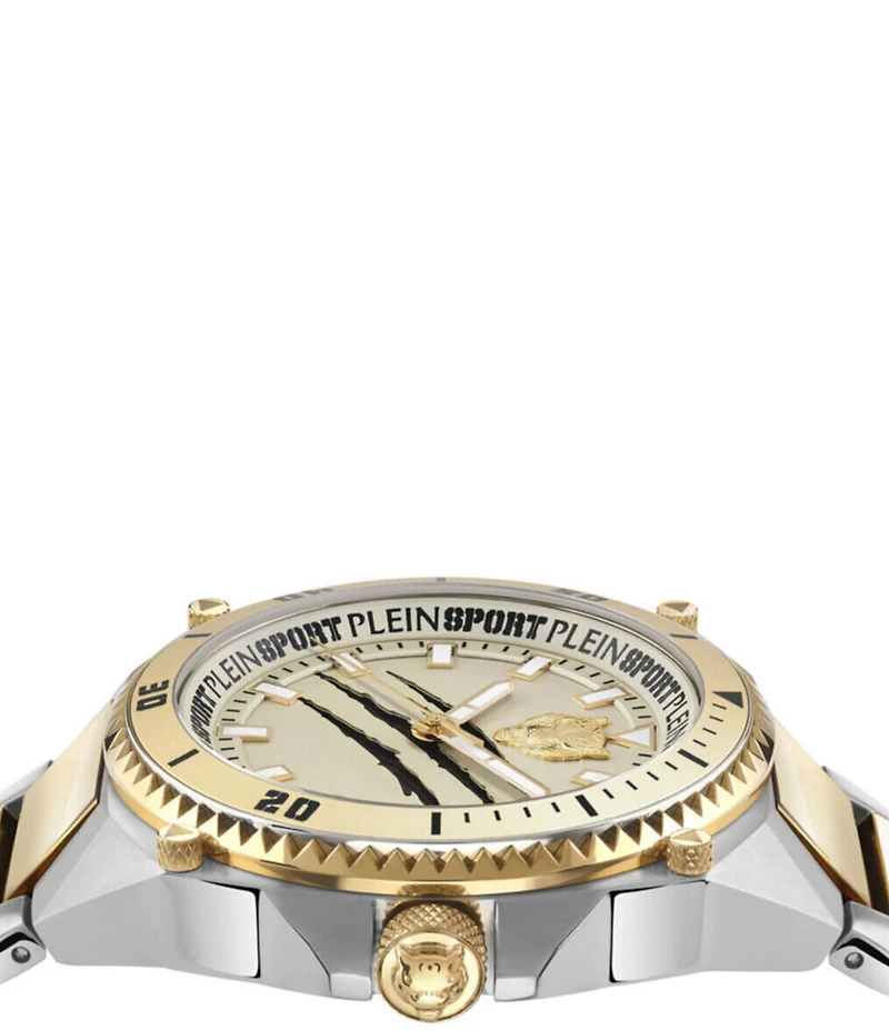 Philipp Plein Men's Thunder Force Analog Stainless Steel Bracelet 47mm Watch