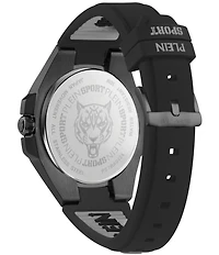 Philipp Plein Men's Tigermaster Automatic Silicone Strap Watch