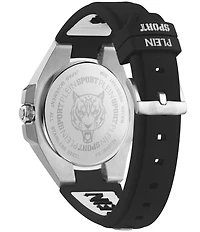 Philipp Plein Men's Tigermaster Automatic Silicone Strap Watch