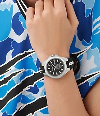 Philipp Plein Men's Tigermaster Automatic Silicone Strap Watch