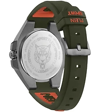 Philipp Plein Men's Tigermaster Automatic Silicone Strap Watch