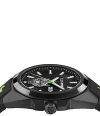 Philipp Plein Men's Tigermaster Automatic Silicone Strap Watch