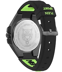 Philipp Plein Men's Tigermaster Automatic Silicone Strap Watch
