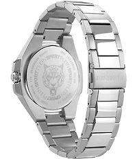 Philipp Plein Men's Tigermaster Automatic Stainless Steel Bracelet 47mm Watch