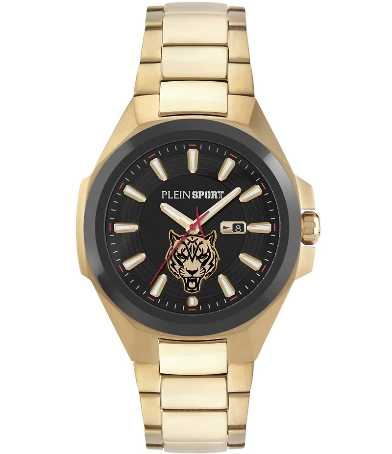 Philipp Plein Men's Tigermaster Automatic Stainless Steel Bracelet 47mm Watch