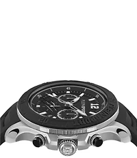 Philipp Plein Men's Warrior Tech Chronograph Silicone Strap 47mm Watch