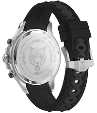 Philipp Plein Men's Warrior Tech Chronograph Silicone Strap 47mm Watch