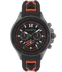 Philipp Plein Men's Warrior Tech Chronograph Silicone Strap 47mm Watch