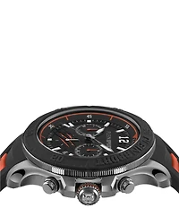 Philipp Plein Men's Warrior Tech Chronograph Silicone Strap 47mm Watch