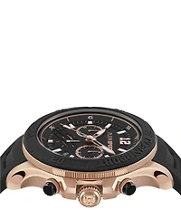 Philipp Plein Men's Warrior Tech Chronograph Silicone Strap 47mm Watch