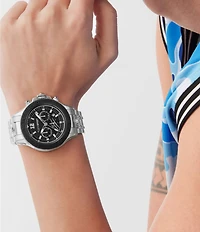 Philipp Plein Men's Warrior Tech Chronograph Stainless Steel Bracelet Watch