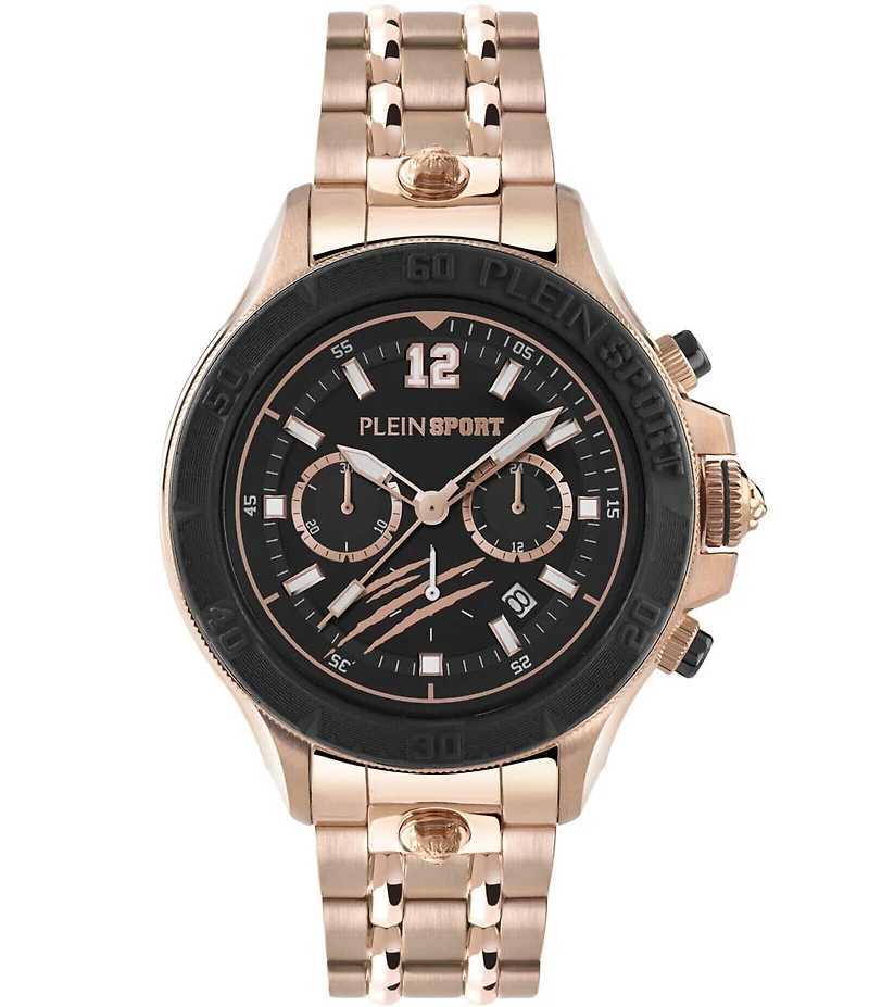 Philipp Plein Men's Warrior Tech Chronograph Stainless Steel Bracelet Watch