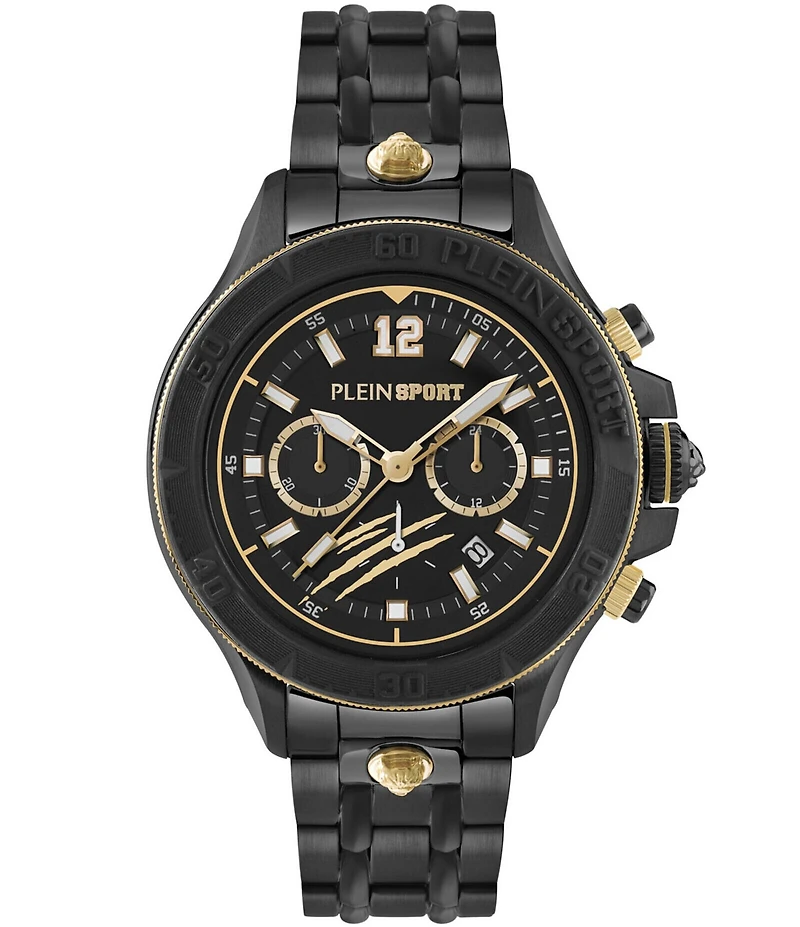 Philipp Plein Men's Warrior Tech Chronograph Stainless Steel Bracelet Watch