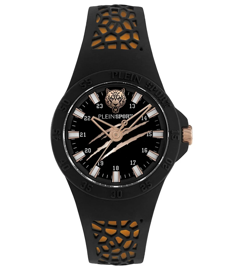 Philipp Plein Thunderstorm Orange and Black Chronograph Men's Watch