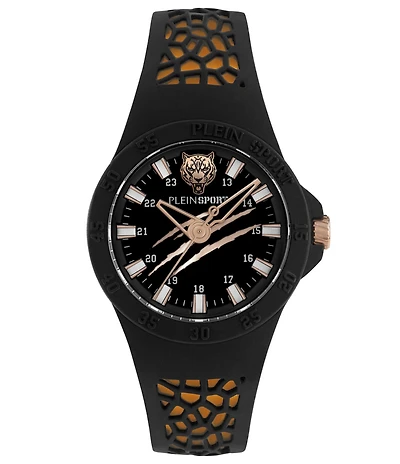 Philipp Plein Thunderstorm Orange and Black Chronograph Men's Watch