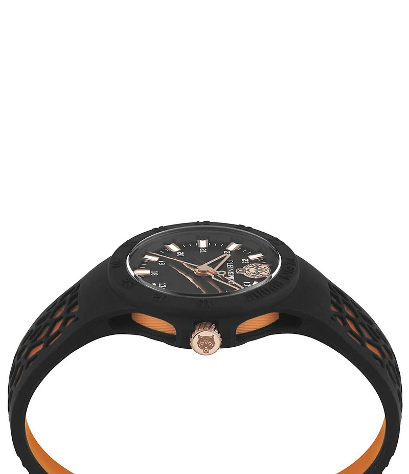 Philipp Plein Thunderstorm Orange and Black Chronograph Men's Watch