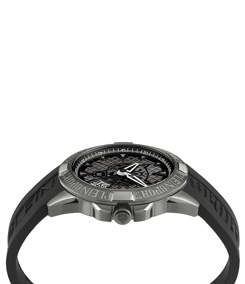 Philipp Plein Touchdown Gunmetal Stainless Steel Men's Watch