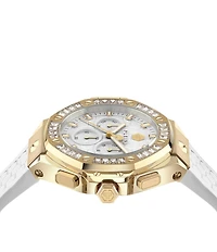 Philipp Plein Women's Chrono Royal Silicone Strap Watch