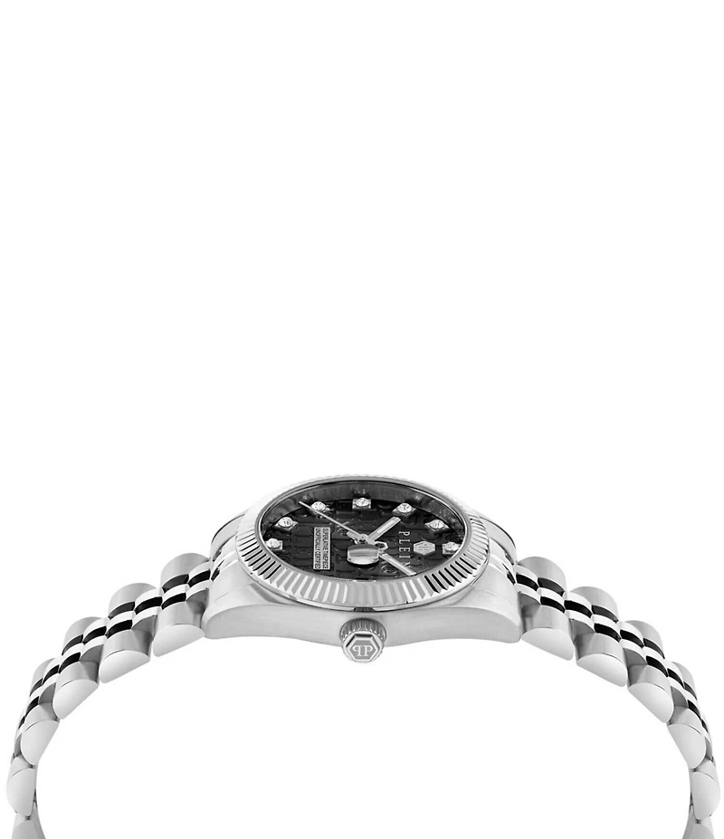 Philipp Plein Women's Date Superlative Mechanical Automatic Stainless Steel Bracelet Watch
