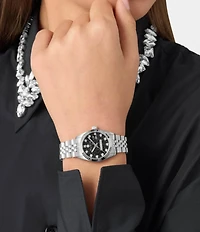 Philipp Plein Women's Date Superlative Mechanical Automatic Stainless Steel Bracelet Watch